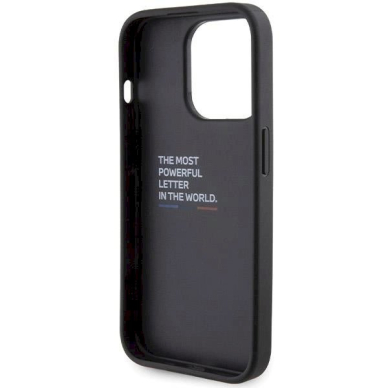 BMW Grip Hot Stamp Dėklas skirtas iPhone 15 Pro Max - Juodas 6