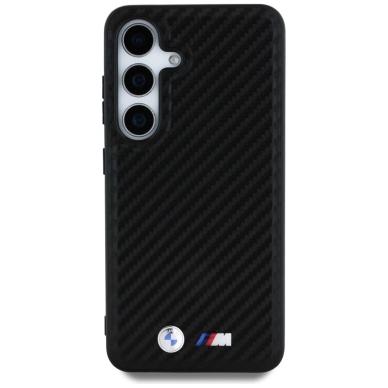 BMW Odinis Carbon MagSafe Dėklas skirtas Samsung Galaxy S25 - Juodas 2