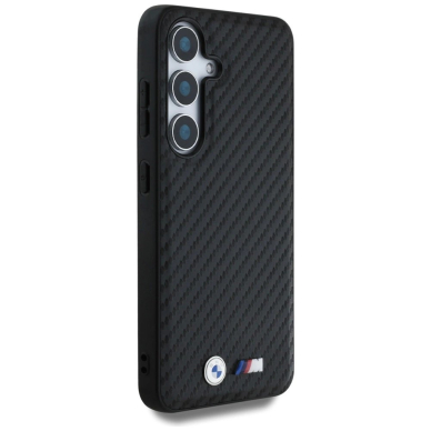 BMW Odinis Carbon MagSafe Dėklas skirtas Samsung Galaxy S25 - Juodas 3