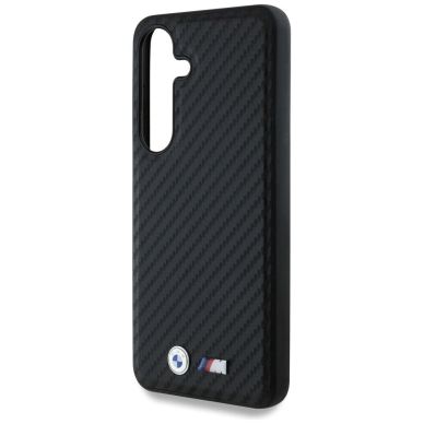 BMW Odinis Carbon MagSafe Dėklas skirtas Samsung Galaxy S25 - Juodas 5