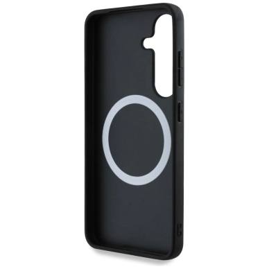 BMW Odinis Carbon MagSafe Dėklas skirtas Samsung Galaxy S25 - Juodas 6
