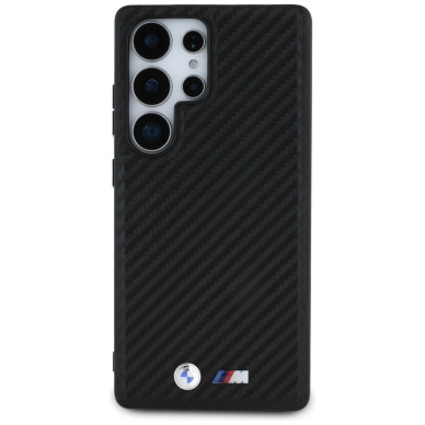 BMW Odinis Carbon MagSafe Dėklas skirtas Samsung Galaxy S25 Ultra - Juodas 2
