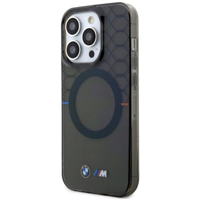 BMW Pattern MagSafe Dėklas skirtas iPhone 15 Pro Max - Pilkas 1