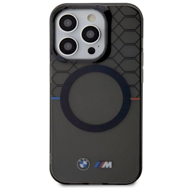 BMW Pattern MagSafe Dėklas skirtas iPhone 15 Pro Max - Pilkas 2