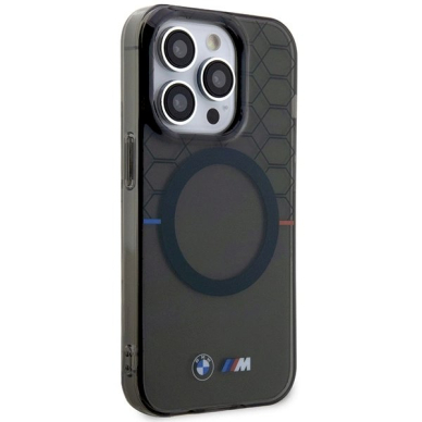 BMW Pattern MagSafe Dėklas skirtas iPhone 15 Pro Max - Pilkas 3