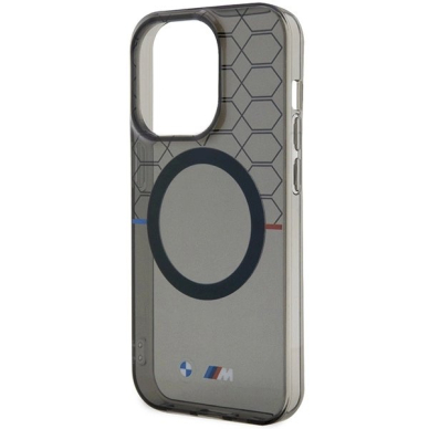 BMW Pattern MagSafe Dėklas skirtas iPhone 15 Pro Max - Pilkas 5