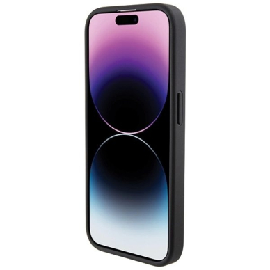 BMW Quilted Tricolor iPhone 15 Pro Dėklas - Juodas 4