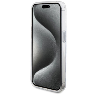 BMW Ring Stand M Collection MagSafe Dėklas skirtas iPhone 15 Pro - Permatomas 4