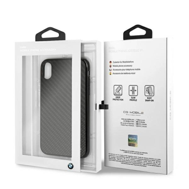 BMW Siganture Carbon iPhone Xr Dėklas - Juodas 6