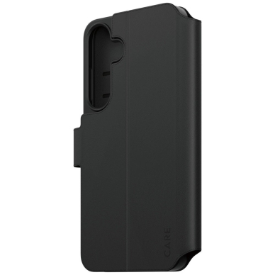CARE by PanzerGlass Feature Piniginės tipo su atrama Dėklas skirtas Samsung Galaxy S25+ - Juodas 2