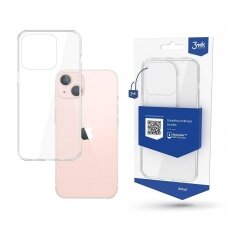 Dėklas 3MK Clear Case 1,2mm Apple iPhone 14 Skaidrus