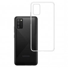 Samsung Galaxy A03s Dėklas 3MK Clear Case 1,2mm Skaidrus