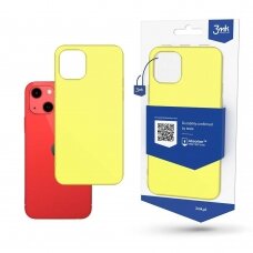 Iphone 13 Dėklas 3mk Matt Case Apple  Geltonas