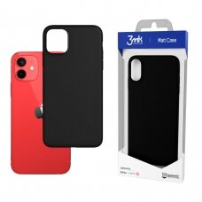 Iphone 12 Mini Dėklas Apple - 3mk Matt Case Juodas