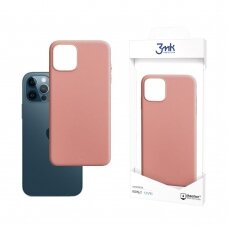 Dėklas Apple iPhone 12/12 Pro - 3mk Matt Case Rausvas