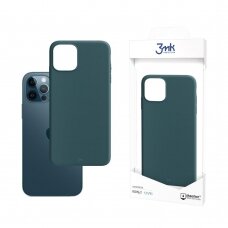 Dėklas Apple iPhone 12/12 Pro - 3mk Matt Case žalias