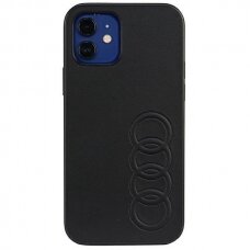 Dėklas Audi Synthetic Leather iPhone 11 Pro Juodas AU-TPUPPCIP11-TT/D1-BK