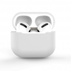 Akcija! Dėklas ausinėms Apple AirPods 3 Baltas (case C)