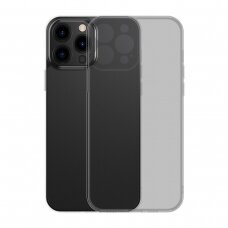 Iphone 13 Pro Dėklas Baseus frosted glass case cover for  Juodas (arws001001)