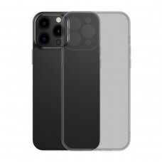 Iphone 13 Pro Max Dėklas Baseus frosted glass case  Juodas (arws001101)