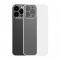 Iphone 13 Pro Dėklas Baseus frosted glass  Skaidrus (arws000702)