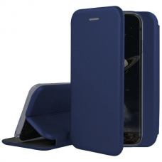 Huawei Y5P Dėklas Book Elegance tamsiai mėlynas