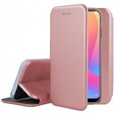Samsung G960 S9 Dėklas Book Elegance rožinis-auksinis
