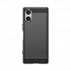 Dėklas Carbon Case for Sony Xperia 5 V - Juodas