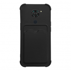 Dėklas Card Armor Case Xiaomi Redmi 10X 4G / Xiaomi Redmi Note 9 juodas