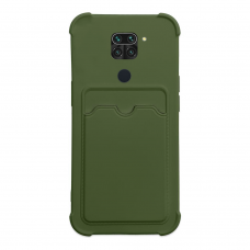 Dėklas Card Armor Case Xiaomi Redmi 10X 4G / Xiaomi Redmi Note 9 žalias