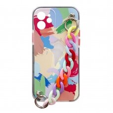 Akcija! Iphone 13 Mini Dėklas Color Chain Case  multicolour (4)