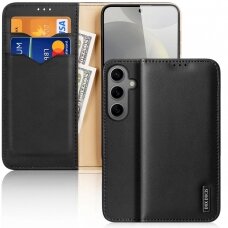 Dėklas Dux Ducis Hivo case with flap and RFID blocker for Samsung Galaxy S24+ - Juodas