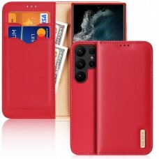 Dėklas Dux Ducis Hivo Samsung Galaxy S23 Ultra Raudonas