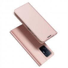 Xiaomi 11T/11T Pro Dėklas Dux Ducis Skin Pro rožinis-auksinis