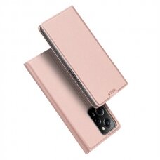 Xiaomi Poco X5 Pro Dėklas Dux Ducis Skin Pro rožinis-auksinis