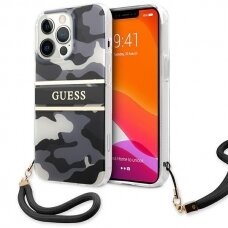 Iphone 13 Pro Dėklas Guess GUHCP13LKCABBK  / 13 Juodas