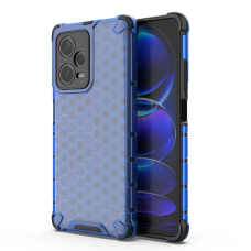 Dėklas Honeycomb Xiaomi Redmi Note 12 Pro+ armored hybrid cover Mėlynas