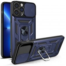 Iphone 13 Pro Max Dėklas Hybrid Armor Camshield  Mėlynas