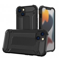 Iphone 14 Dėklas Hybrid Armor case  Juodas