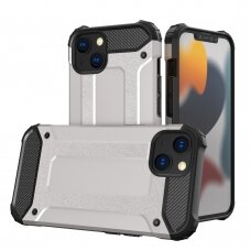 Iphone 13 Mini Dėklas Hybrid Armor  Sidabrinis