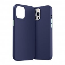 Iphone 12 Mini Dėklas Joyroom Color Tamsiai mėlynas (JR-BP798)