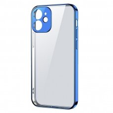 Dėklas Joyroom New Beauty Series iPhone 12 Pro mėlynas kraštas (JR-BP743)