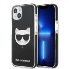 Iphone 13 Dėklas Karl Lagerfeld Choupette Head KLHCP13MTPECK  Juodas