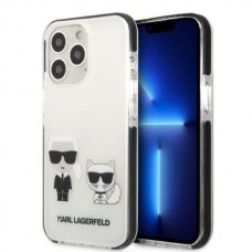 Iphone 13 Pro Dėklas Karl Lagerfeld Choupette KLHCP13LTPEKCW  / 13 Baltas