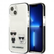 Iphone 13 Dėklas Karl Lagerfeld Choupette KLHCP13MTPEKCW  Baltas