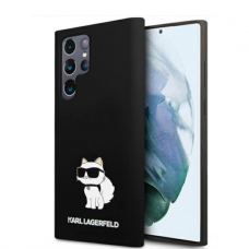Dėklas Karl Lagerfeld KLHCS23LSNCHBCK Samsung Galaxy S23 Ultra Juodas