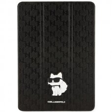 Dėklas Karl Lagerfeld Saffiano Monogram Choupette KLFC10SAKHPCK iPad 10.2 Juodas