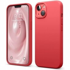 Dėklas Liquid Silicone 1.5mm Apple iPhone 15 Plus raudonas