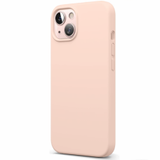 Dėklas Liquid Silicone 1.5mm Apple iPhone 15 rožinis