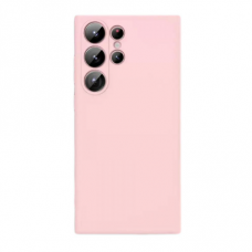 Dėklas Liquid Silicone 1.5mm Samsung S918 S23 Ultra 5G rožinis